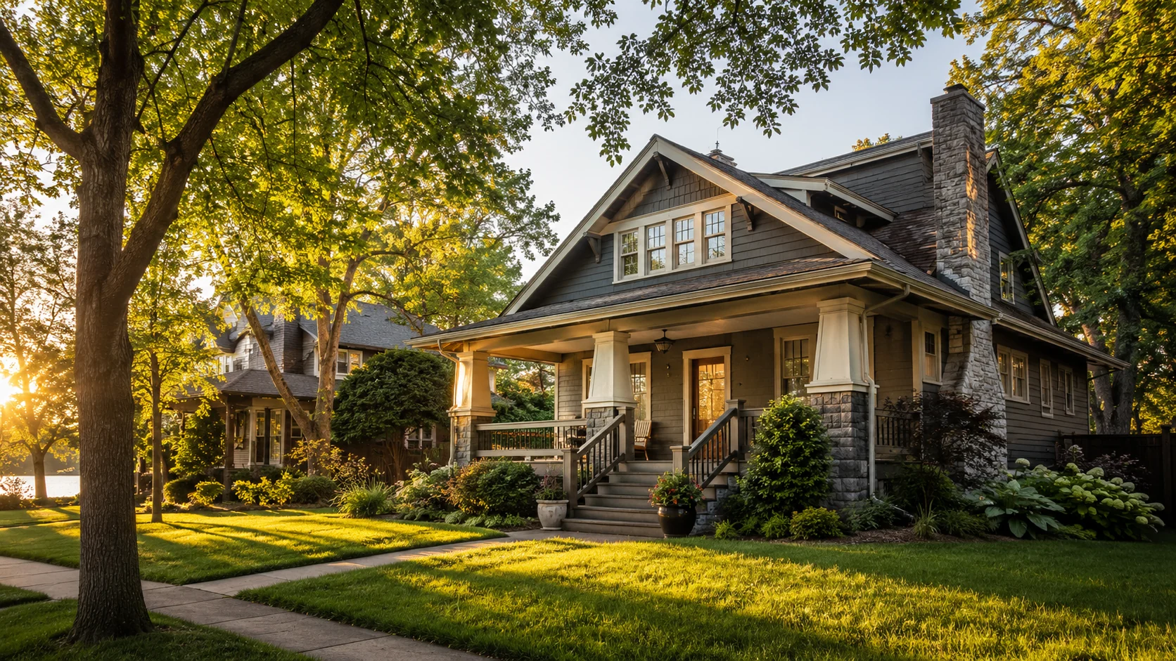 Older lake home near White Bear Lake, Minnesota — independent home inspection